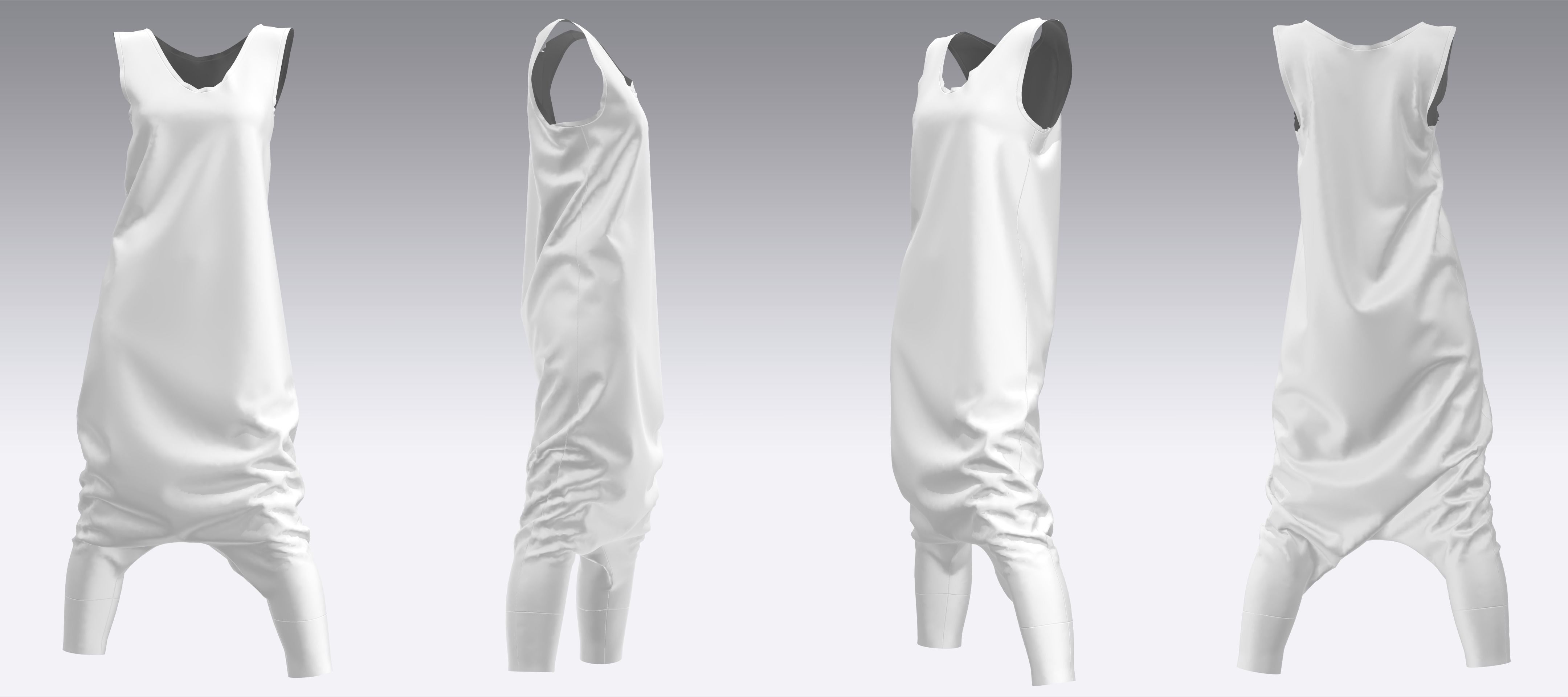Dress Outfits MD CLO 3D zprj project files 3D model_5