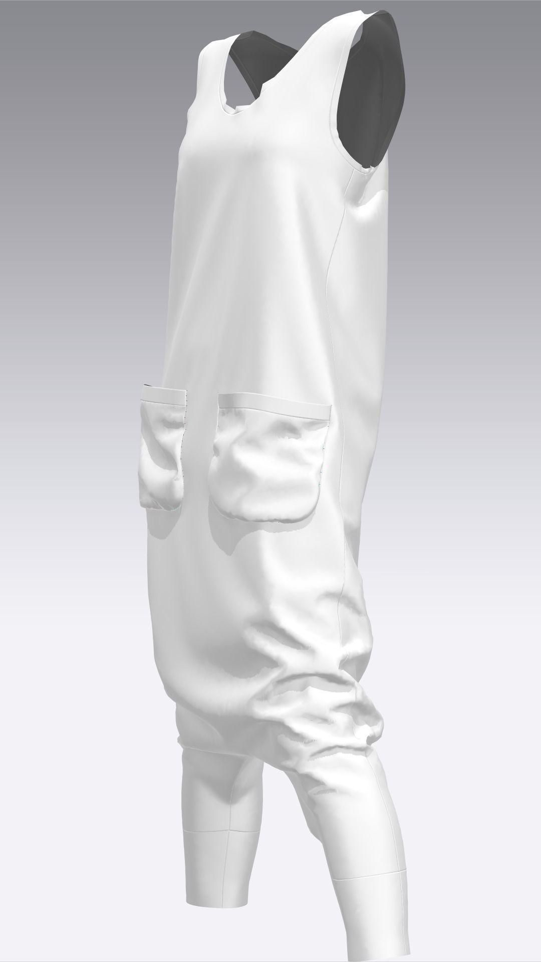 Dress Outfits MD CLO 3D zprj project files 3D model_32