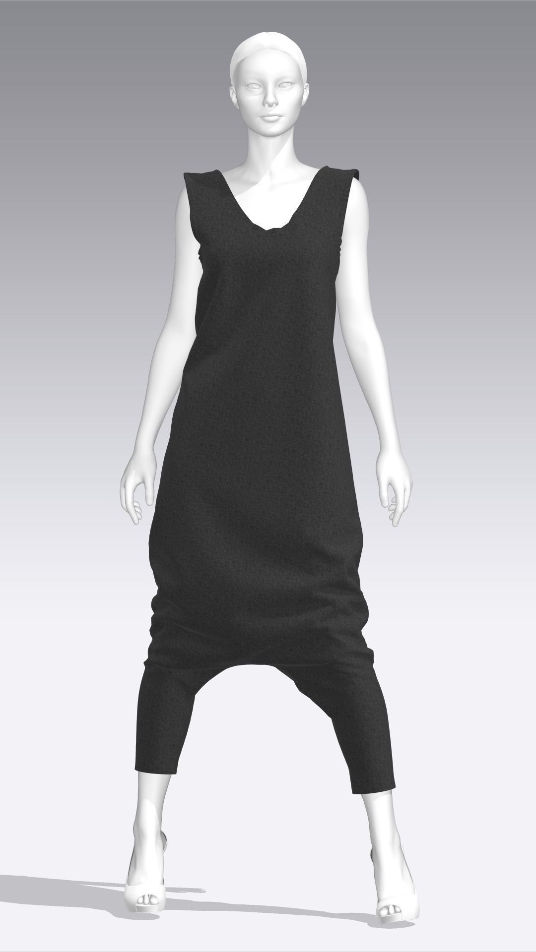 Dress Outfits MD CLO 3D zprj project files 3D model_42