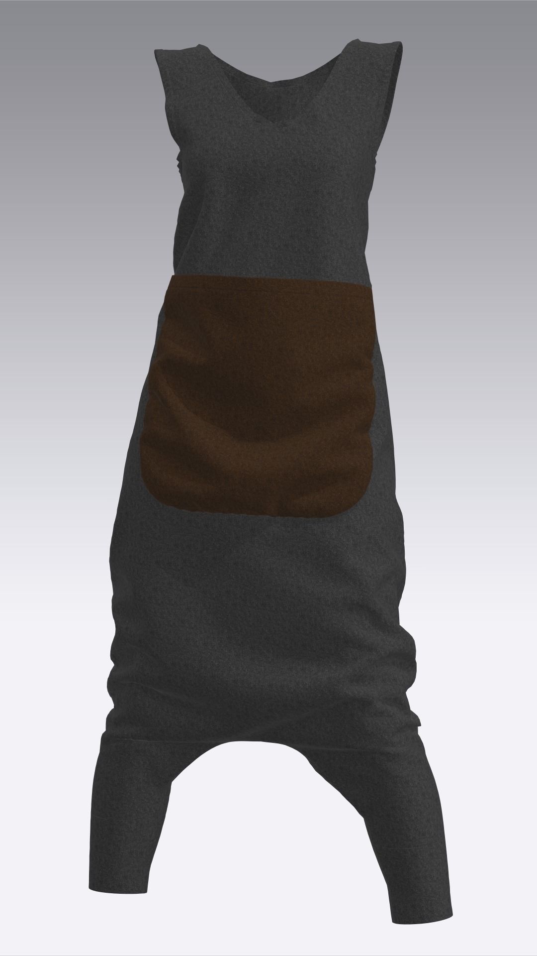 Dress Outfits MD CLO 3D zprj project files 3D model_25