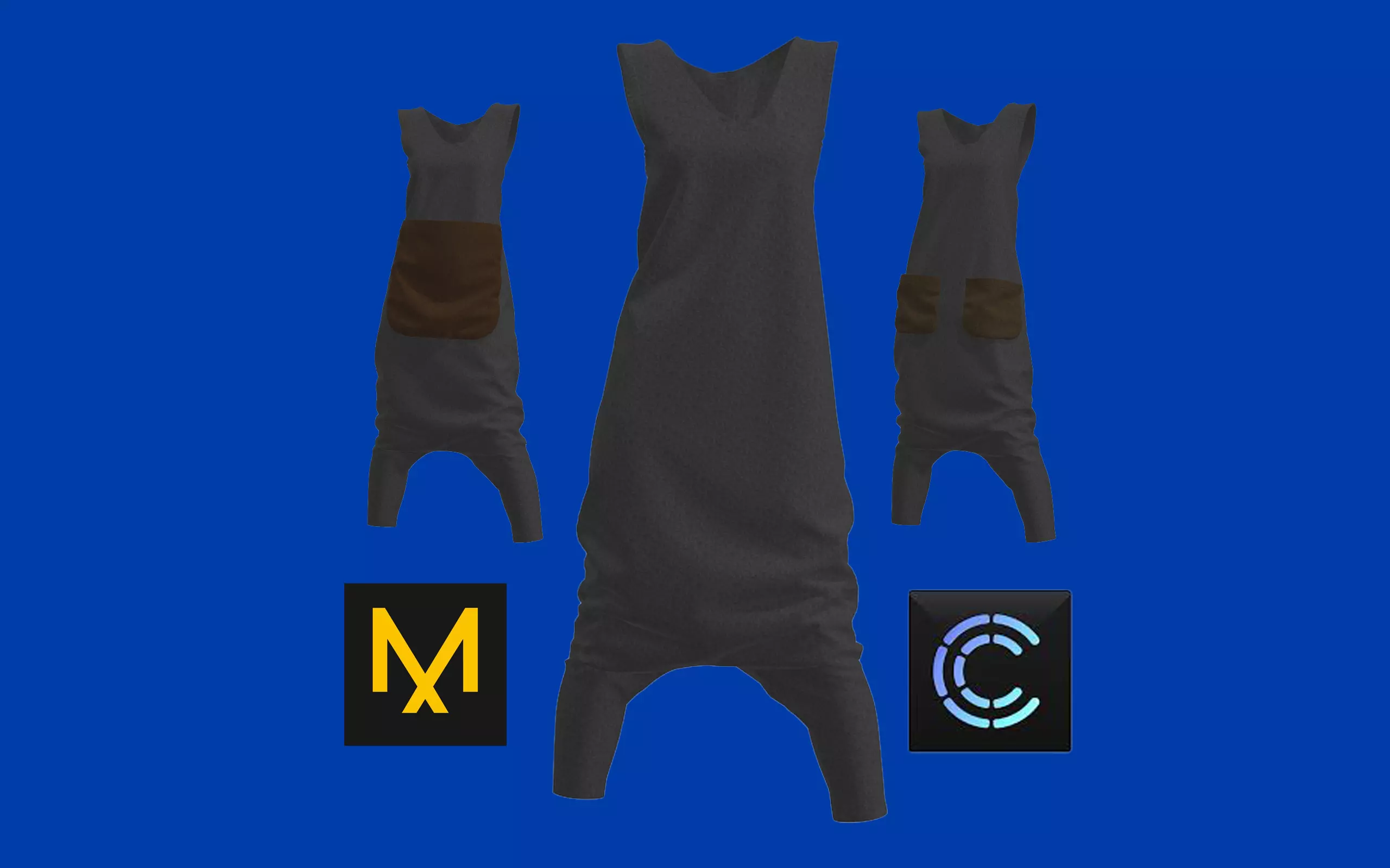 Dress Outfits MD CLO 3D zprj project files 3D model_0