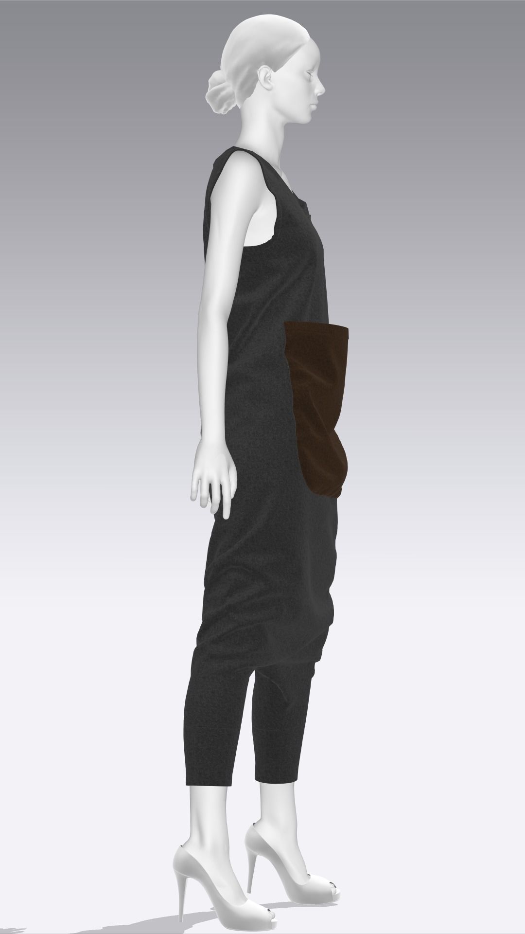 Dress Outfits MD CLO 3D zprj project files 3D model_44