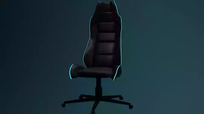 gamer chair concept 3D model