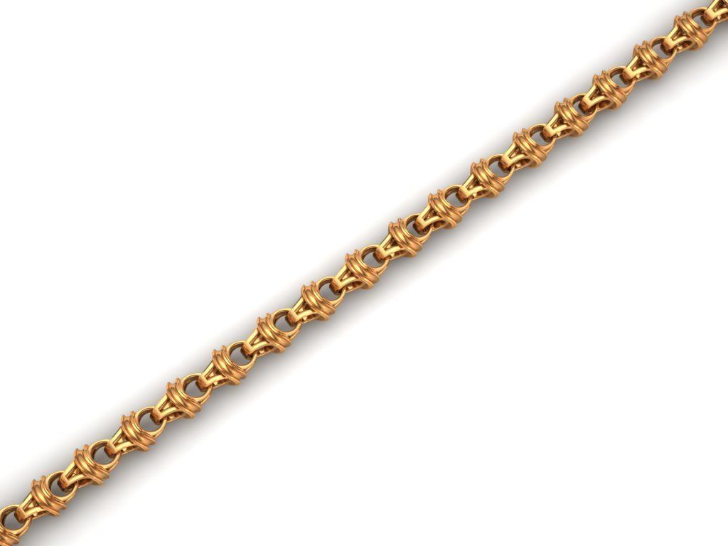 Eslabon para cadena chain link ESL0722009 3D print model_1