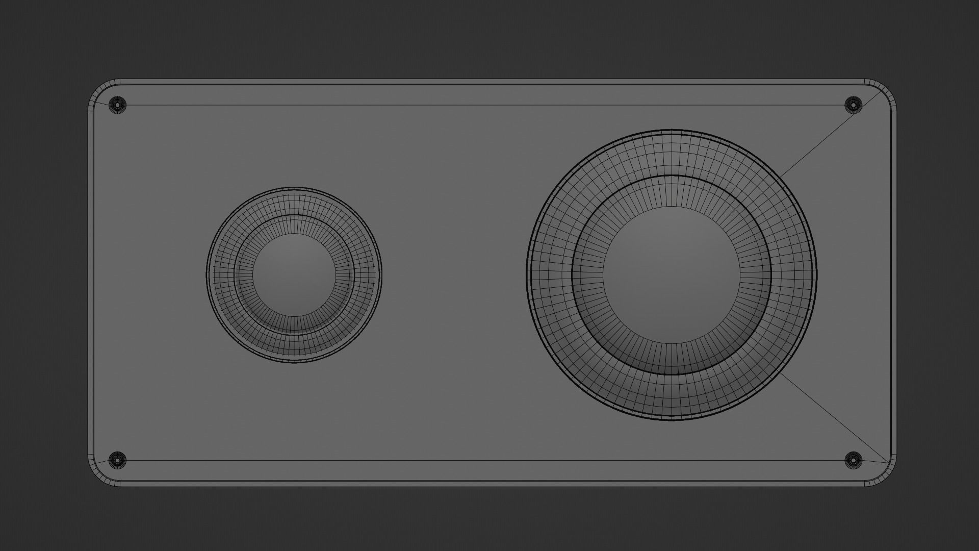 Audio System Free low-poly 3D model_4