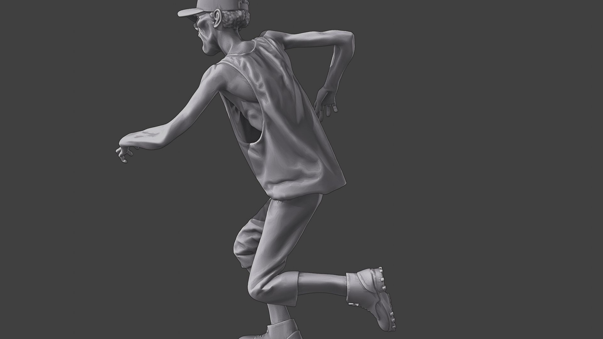 Casual Zombie CZ3 0020 3D print model_26