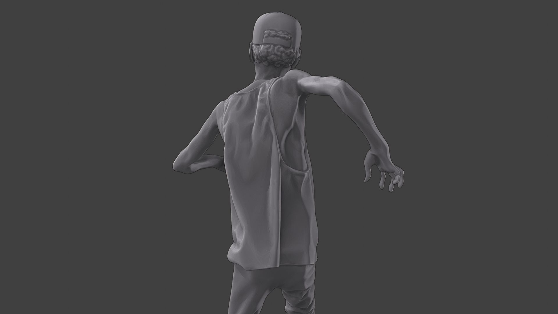 Casual Zombie CZ3 0020 3D print model_21