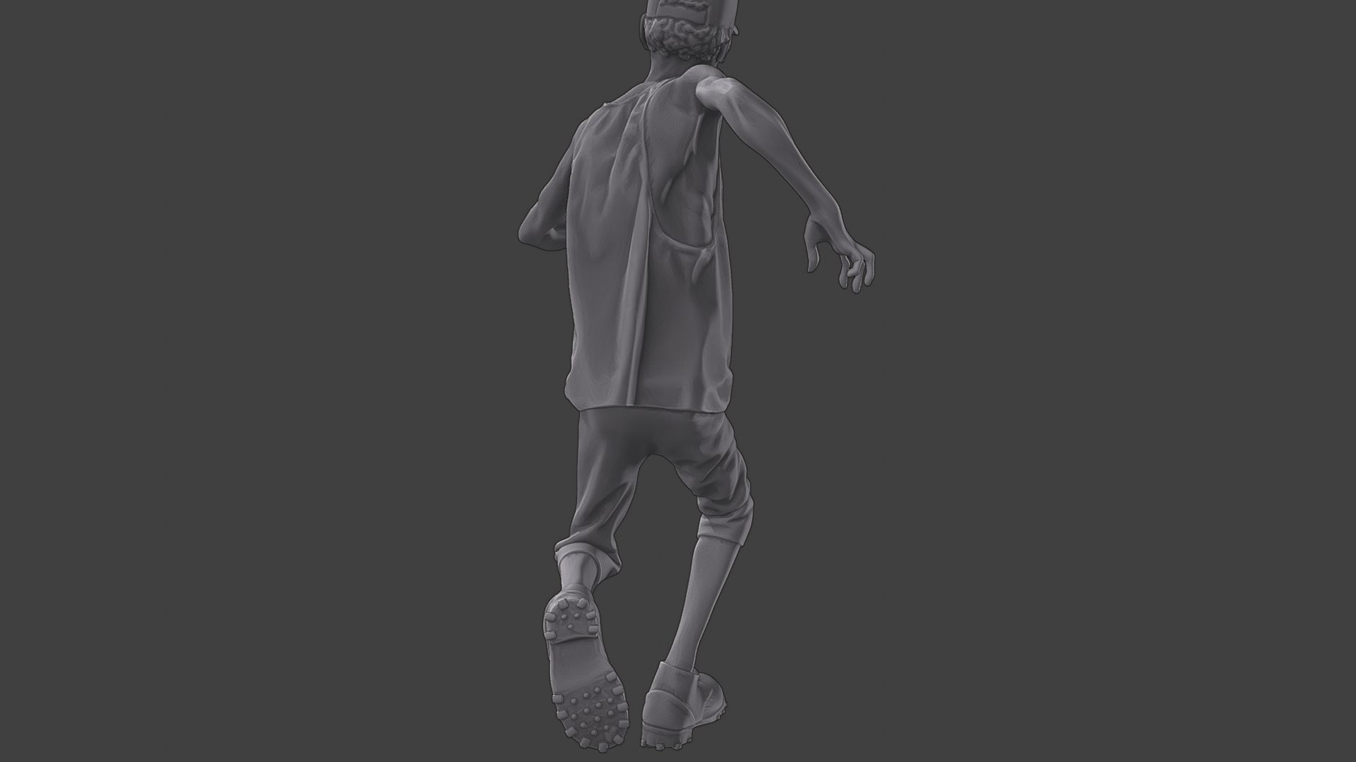 Casual Zombie CZ3 0020 3D print model_25