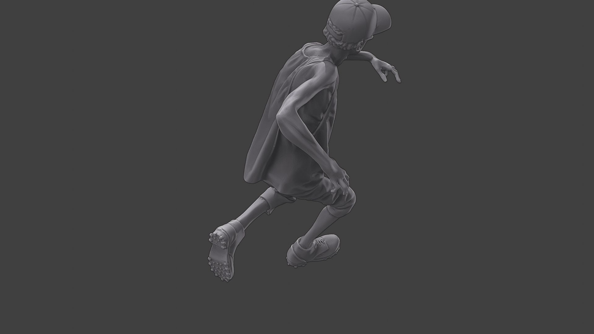 Casual Zombie CZ3 0020 3D print model_22