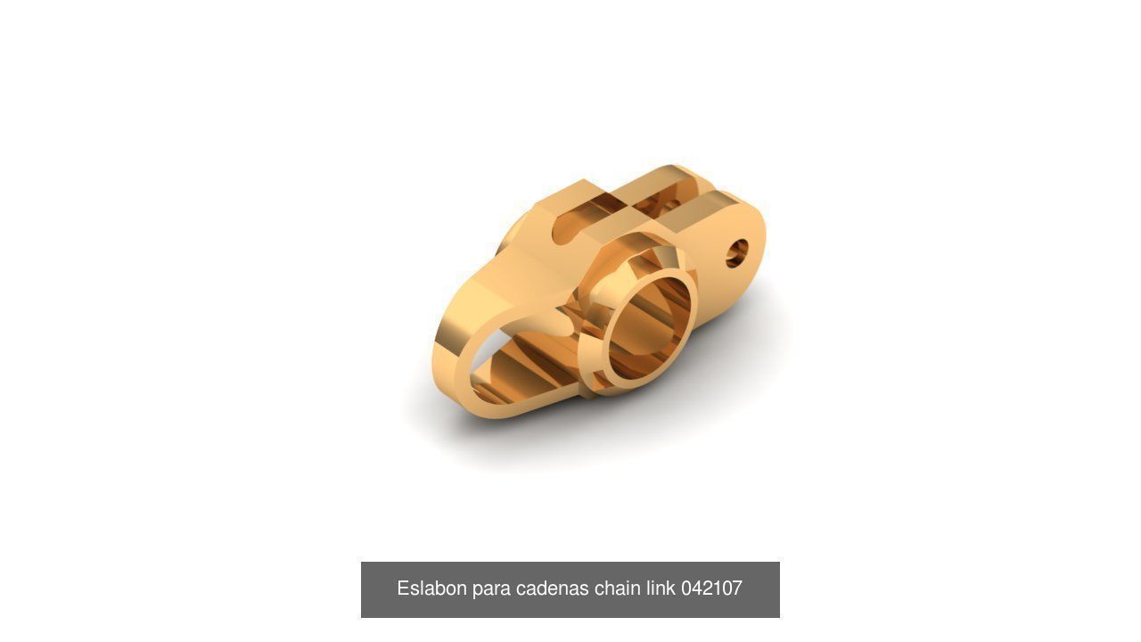 chain link group- Eslabon para cadena 3D Model Collection_4