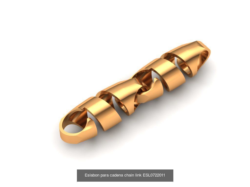 chain link group- Eslabon para cadena 3D Model Collection_23