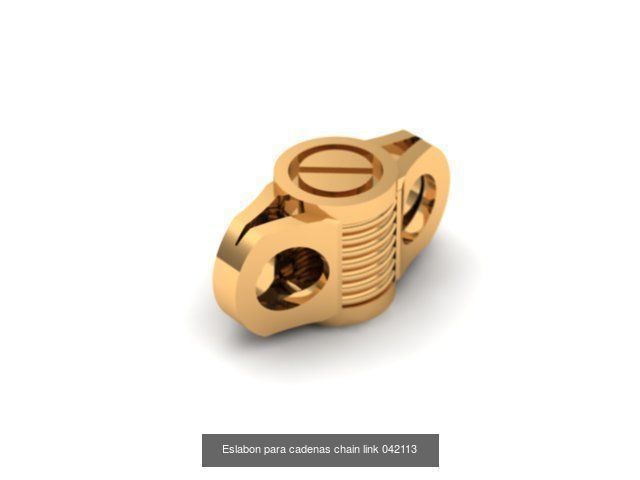 chain link group- Eslabon para cadena 3D Model Collection_9