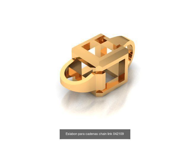 chain link group- Eslabon para cadena 3D Model Collection_6