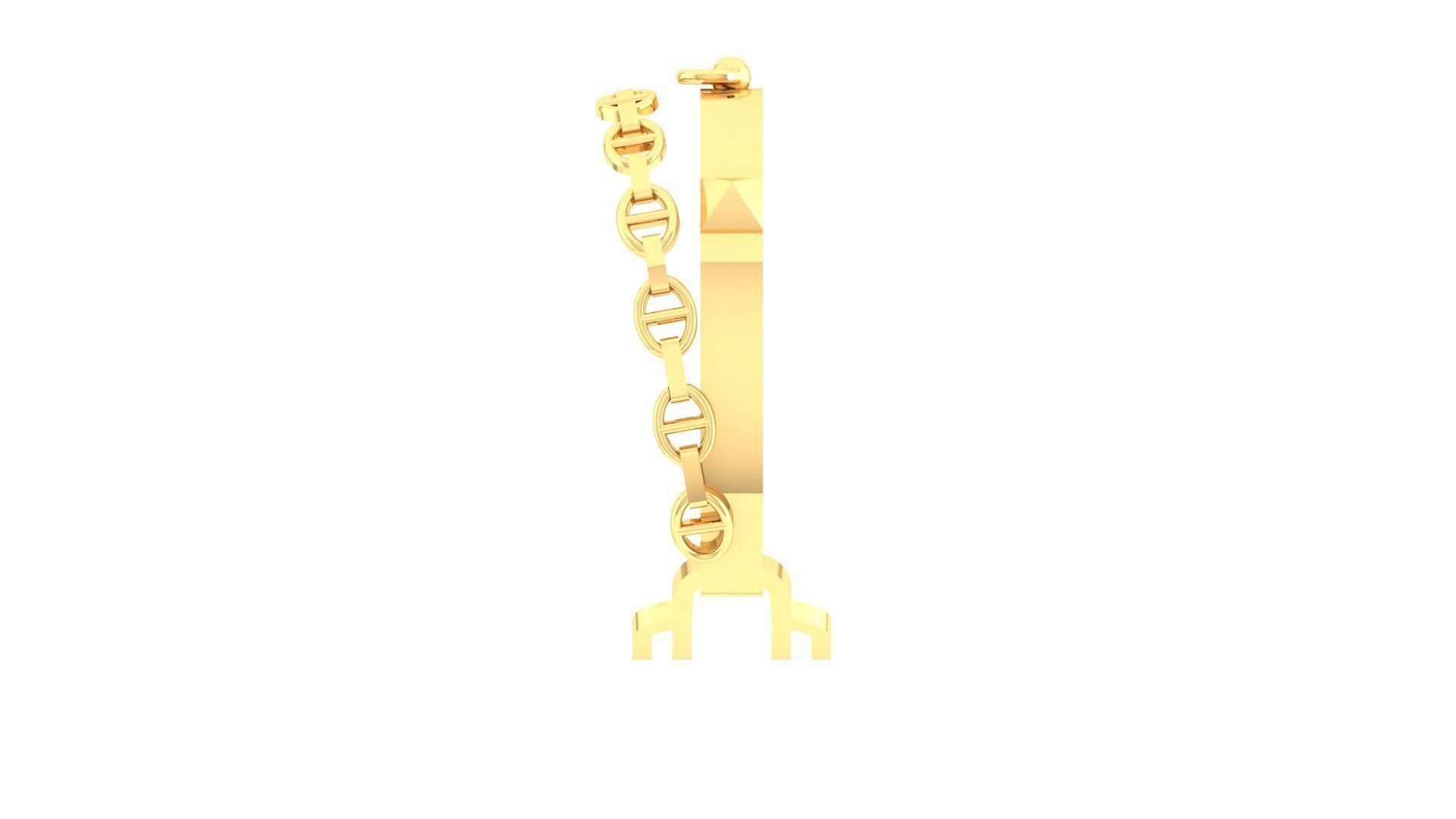 Bracelet Hermes 3D print model_4