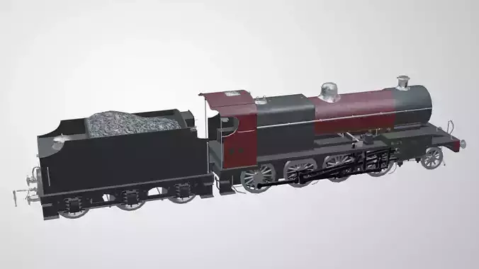 Train - Steam Locomotive