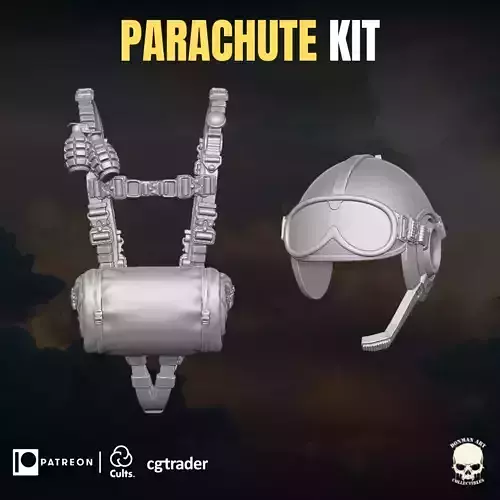 Parachute Kit For Action Figures