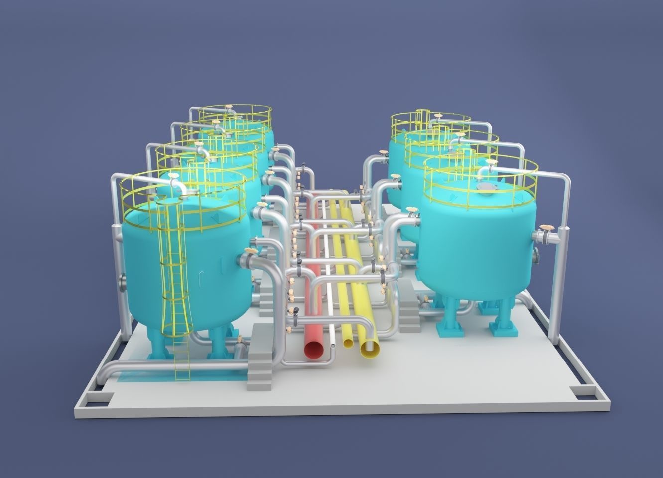 Pipe Assembly Pack  3D model_4