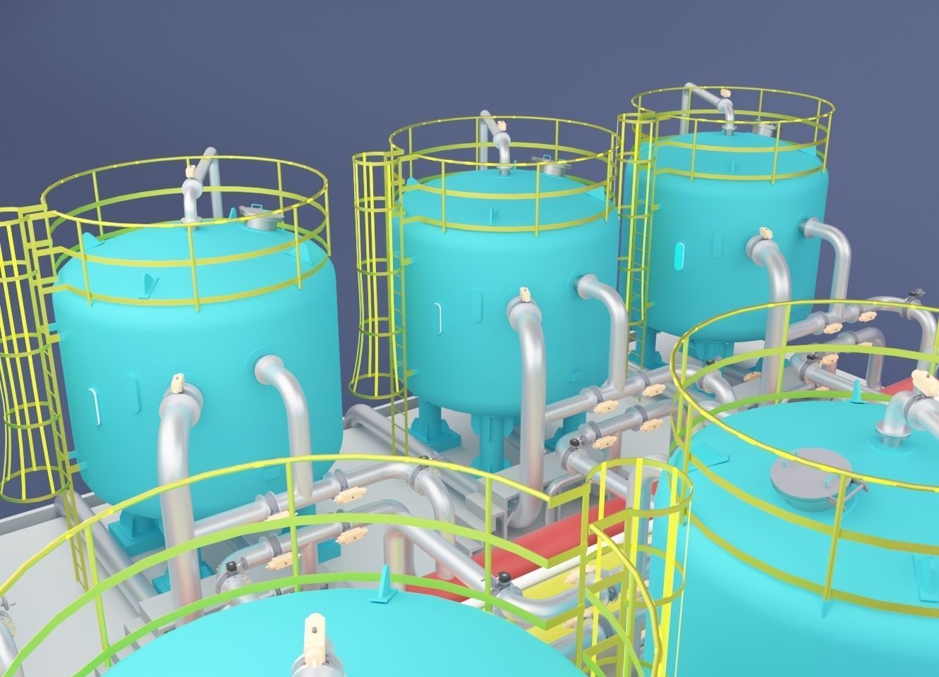 Pipe Assembly Pack  3D model_1