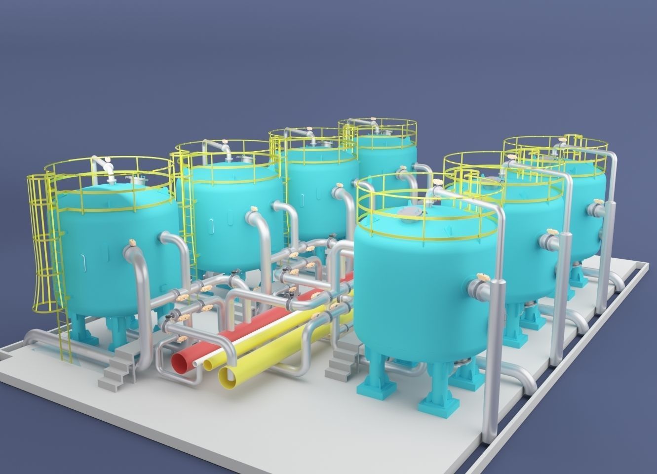 Pipe Assembly Pack  3D model_6