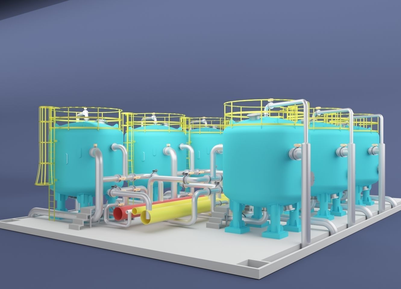 Pipe Assembly Pack  3D model_2