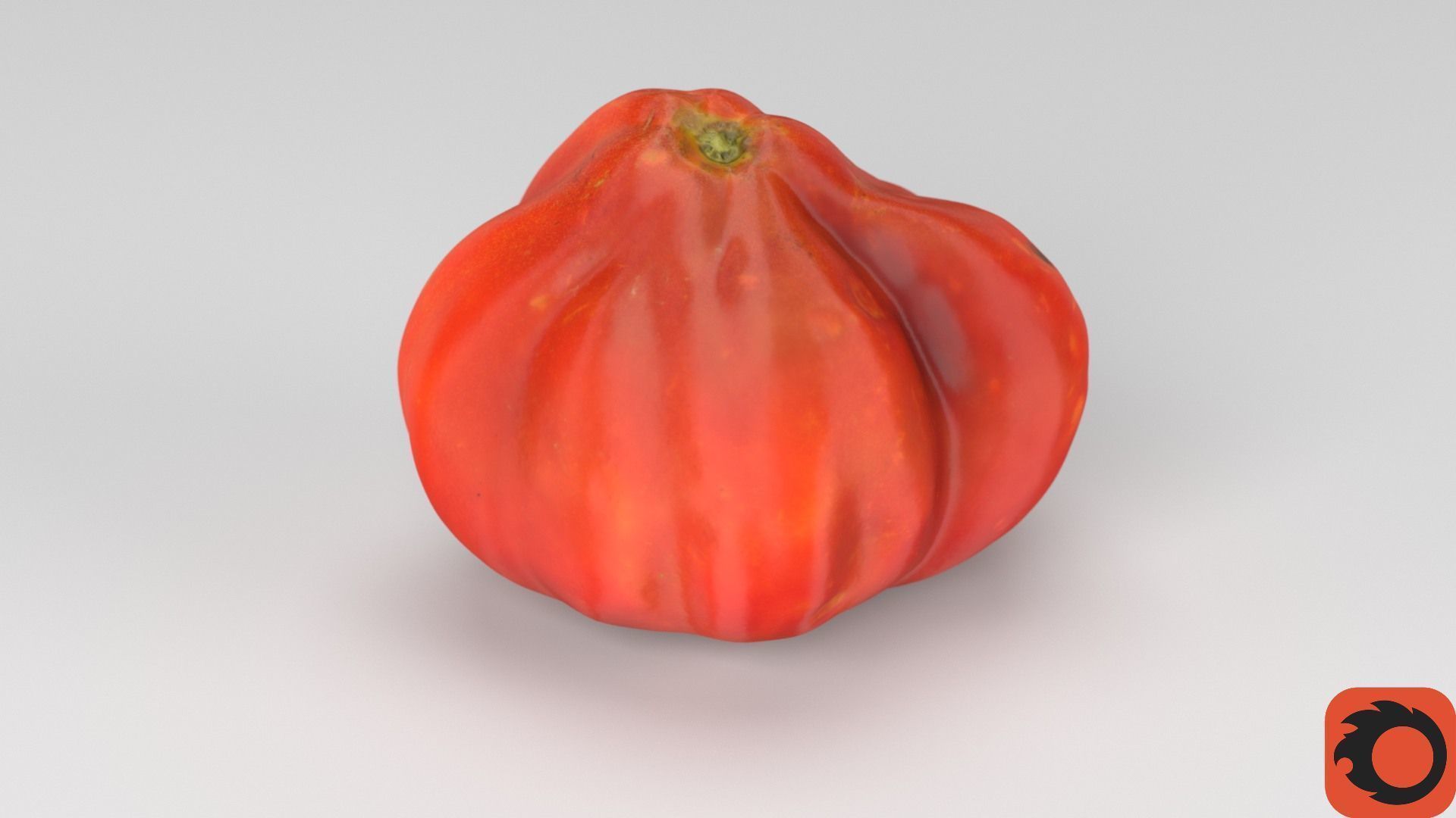 Tomato 04 high-poly 3D model_30