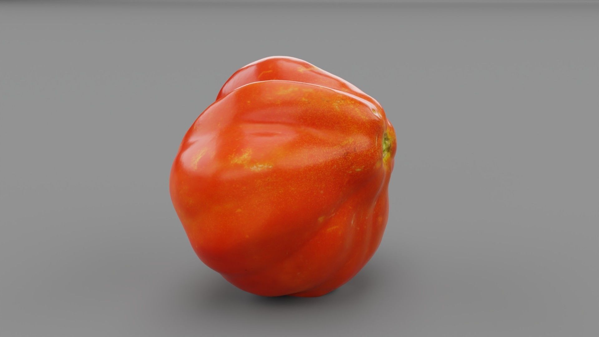 Tomato 04 high-poly 3D model_22