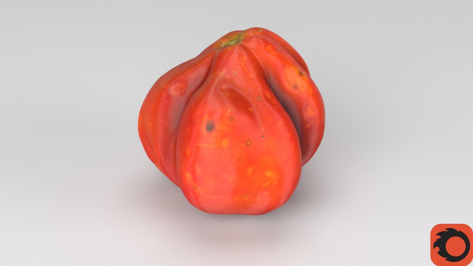 Tomato 04 high-poly 3D model_31