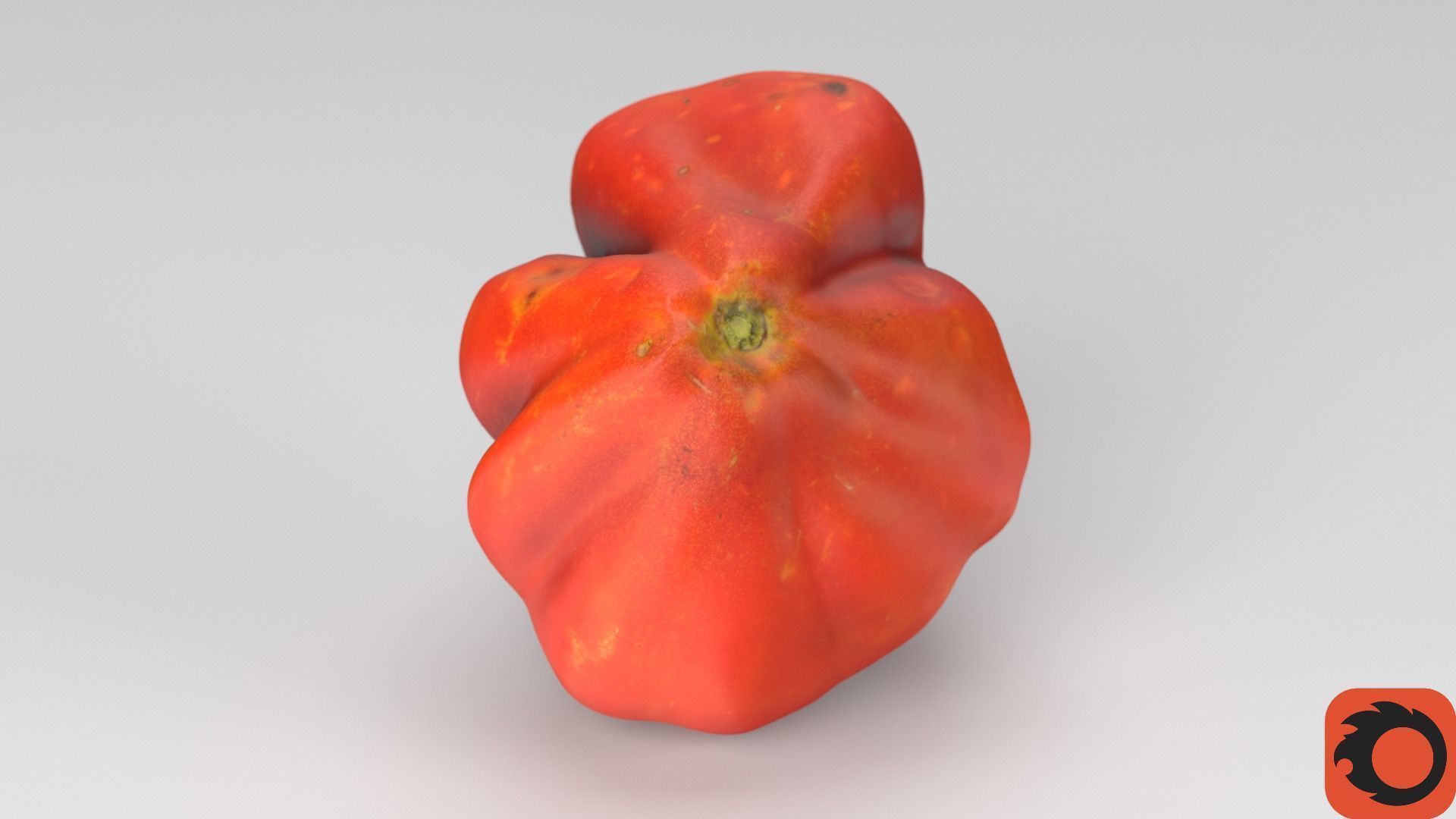 Tomato 04 high-poly 3D model_33