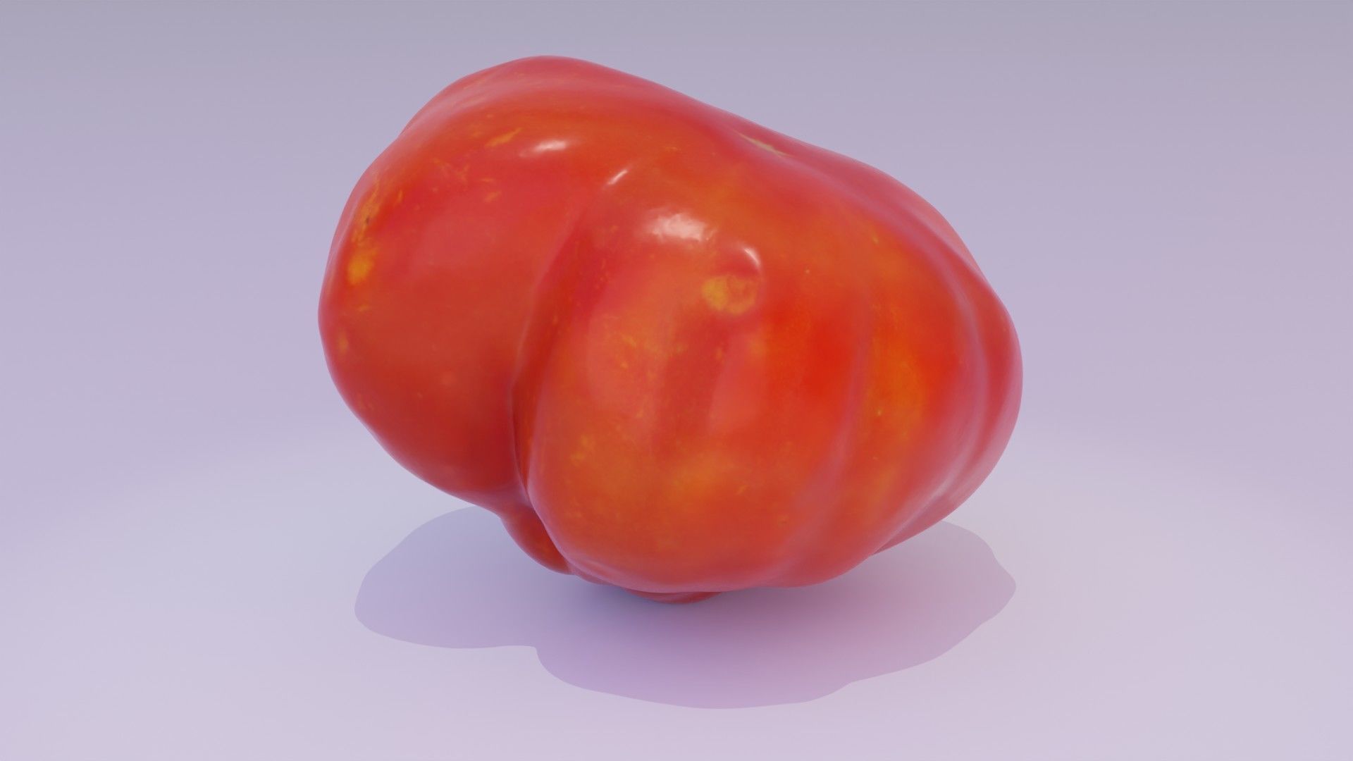 Tomato 04 high-poly 3D model_17