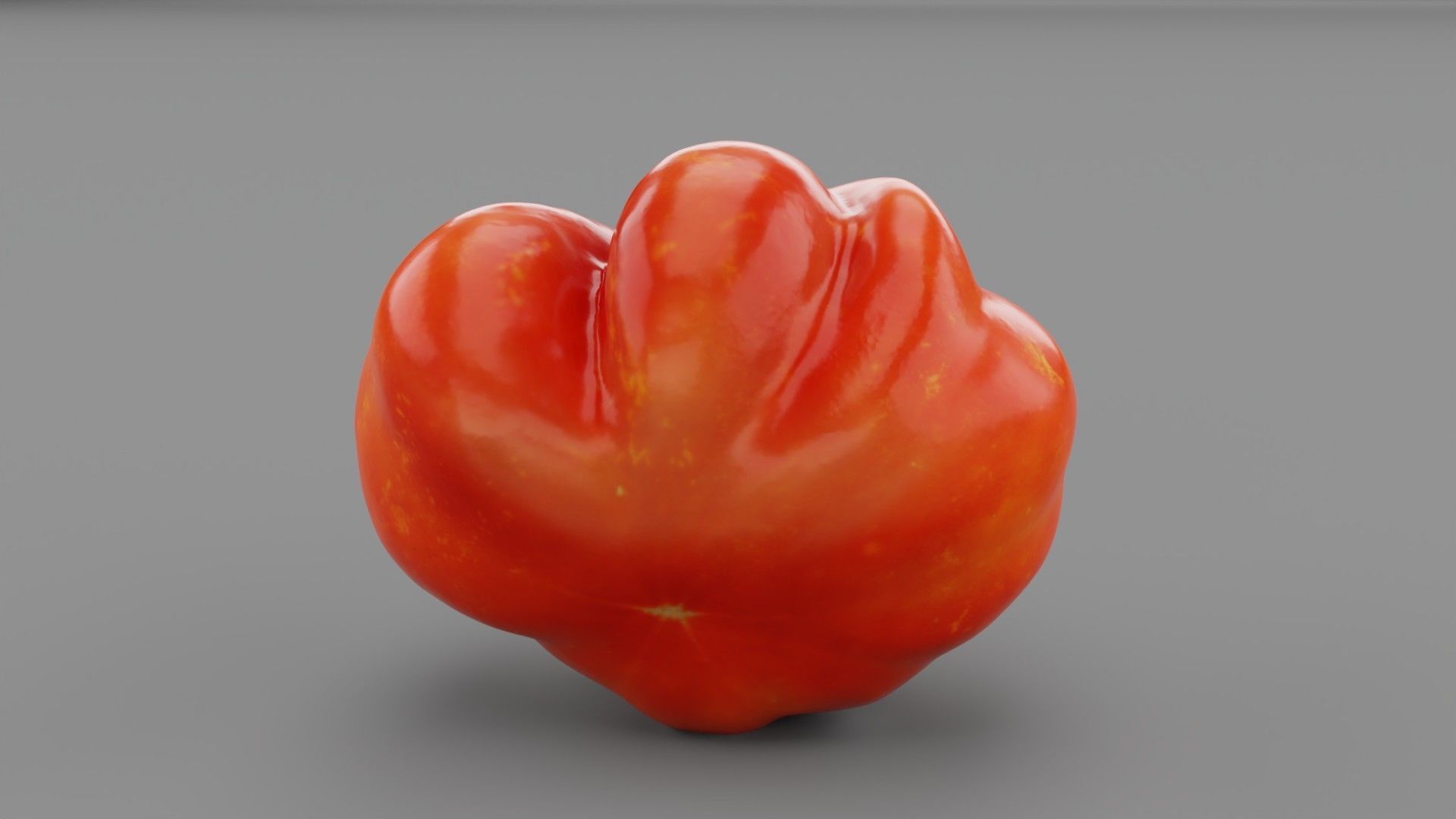 Tomato 04 high-poly 3D model_25