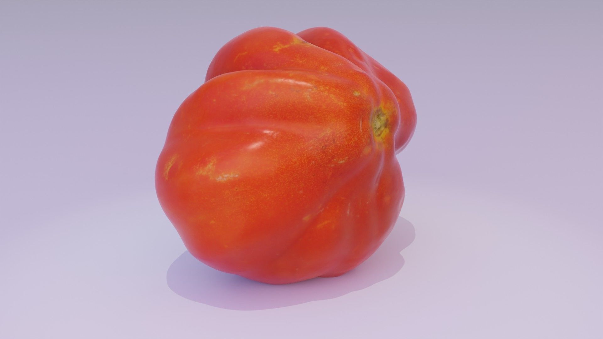 Tomato 04 high-poly 3D model_12