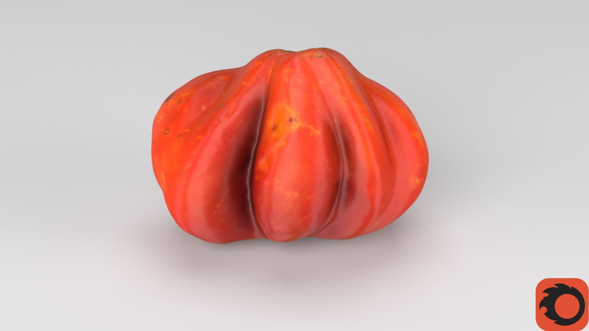 Tomato 04 high-poly 3D model_32