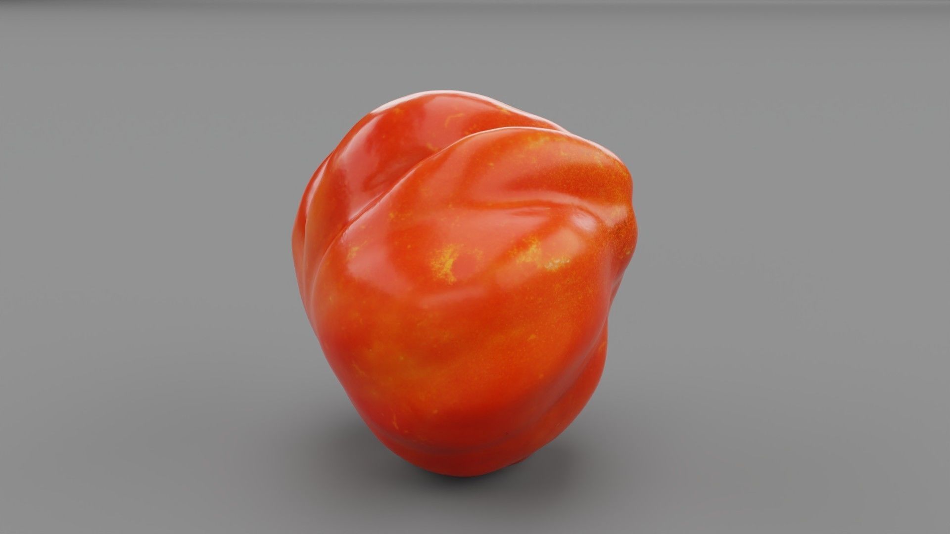 Tomato 04 high-poly 3D model_23