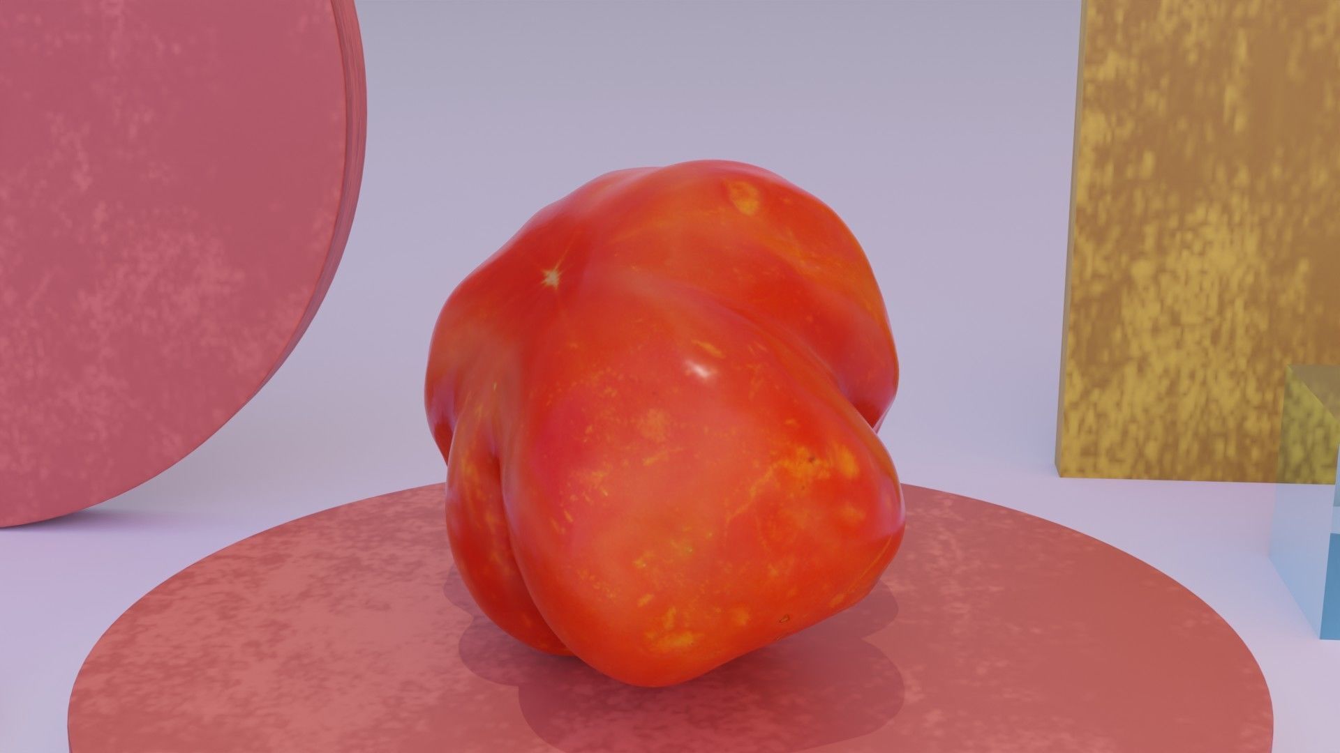 Tomato 04 high-poly 3D model_10
