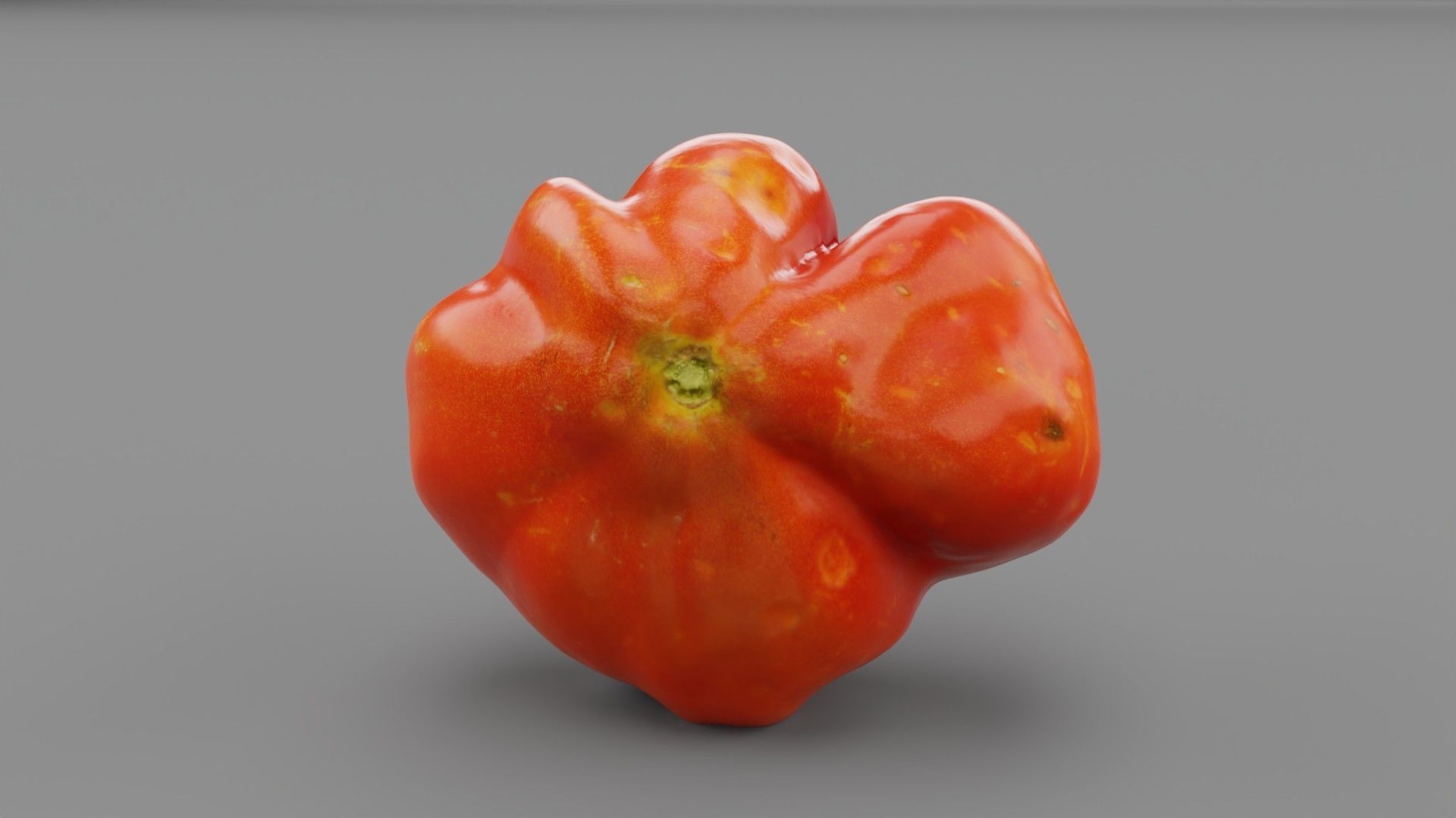 Tomato 04 high-poly 3D model_21