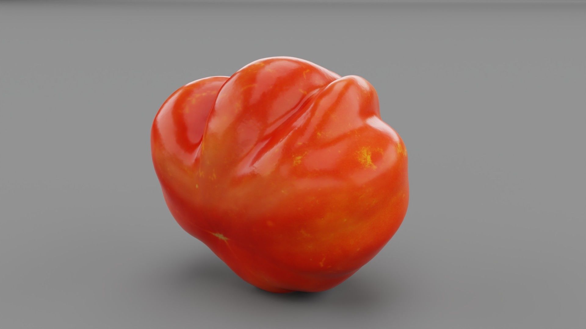 Tomato 04 high-poly 3D model_24