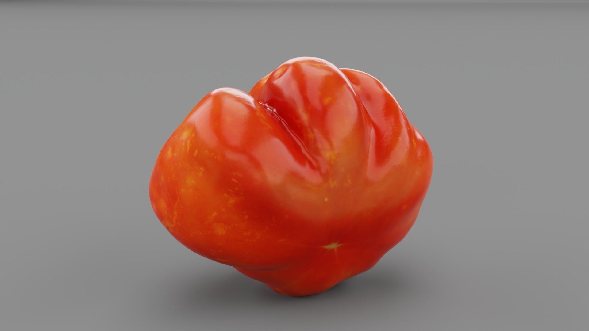 Tomato 04 high-poly 3D model_26