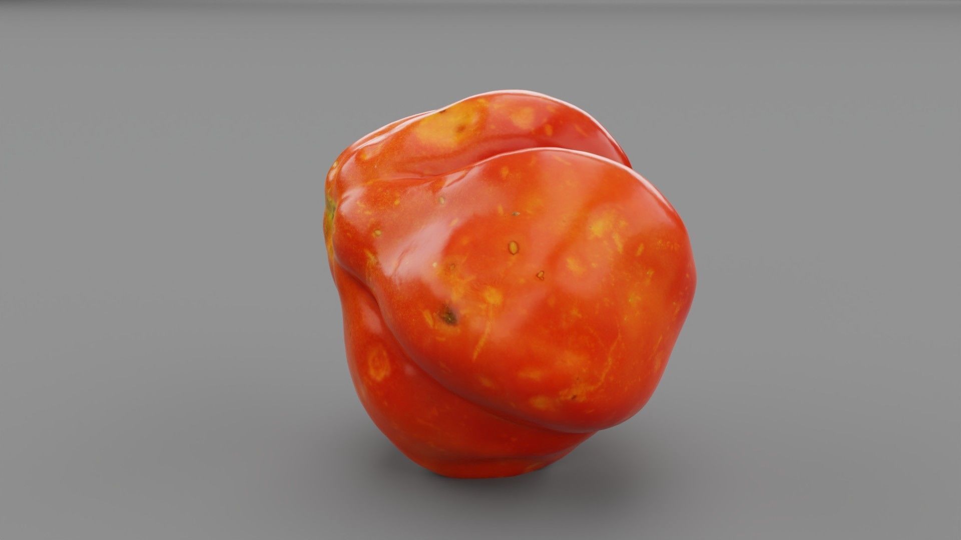Tomato 04 high-poly 3D model_28