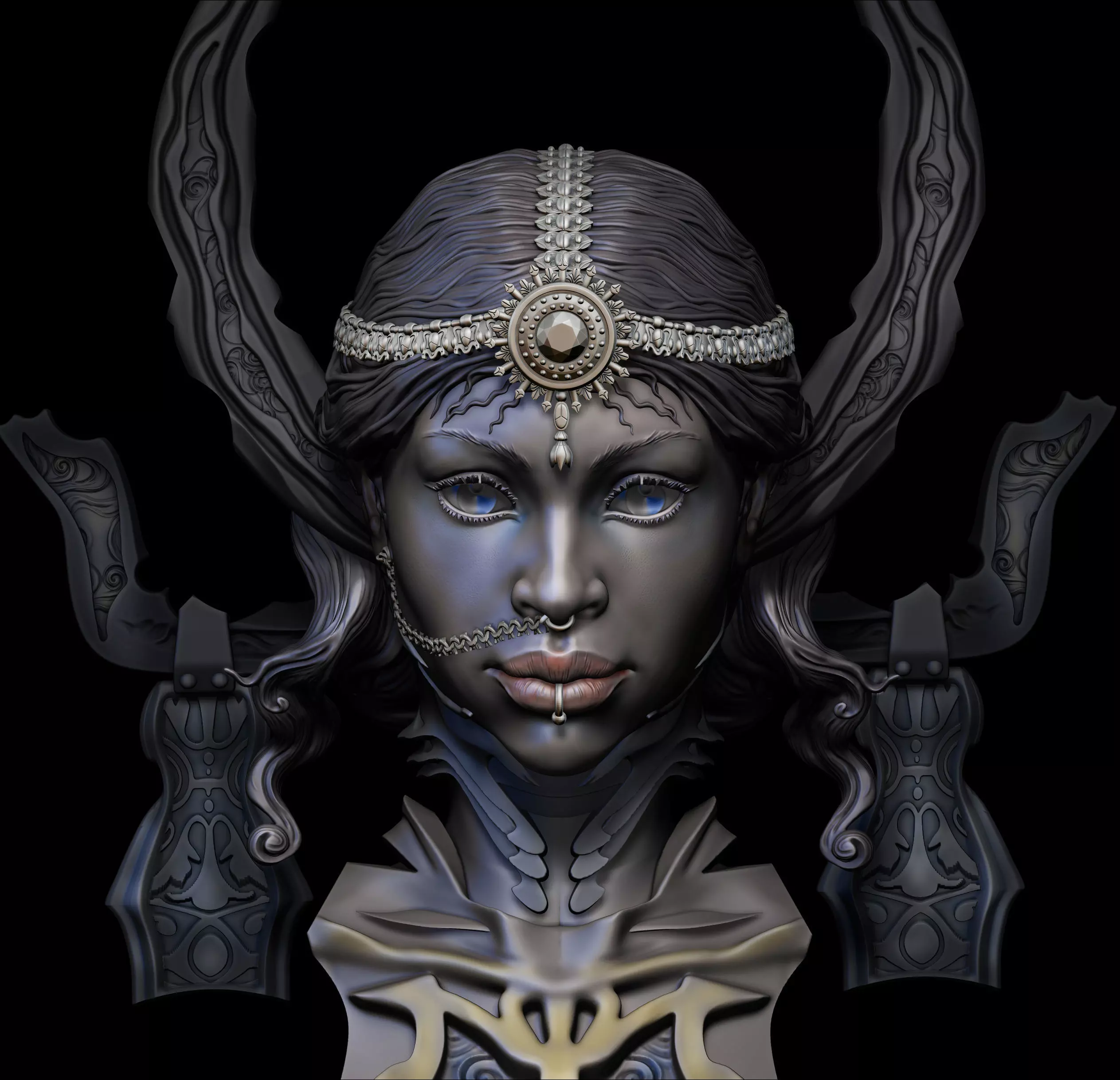 Paimon demon 3D print model_0