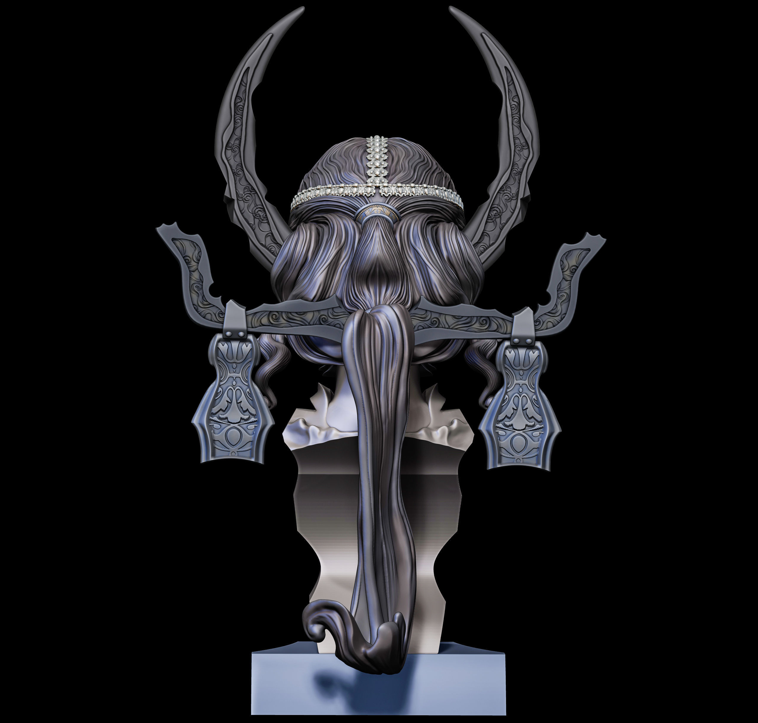 Paimon demon 3D print model_5