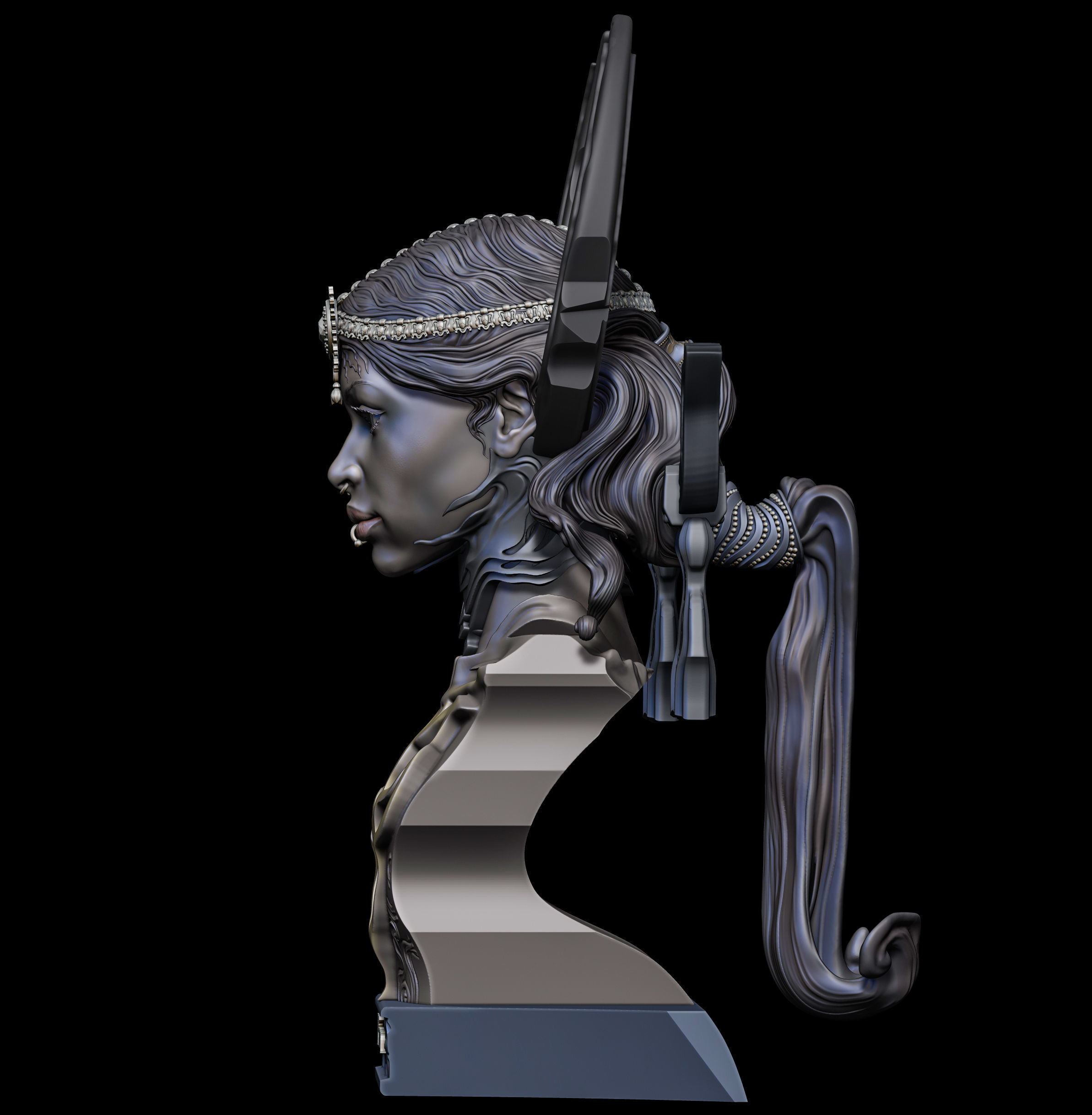 Paimon demon 3D print model_4