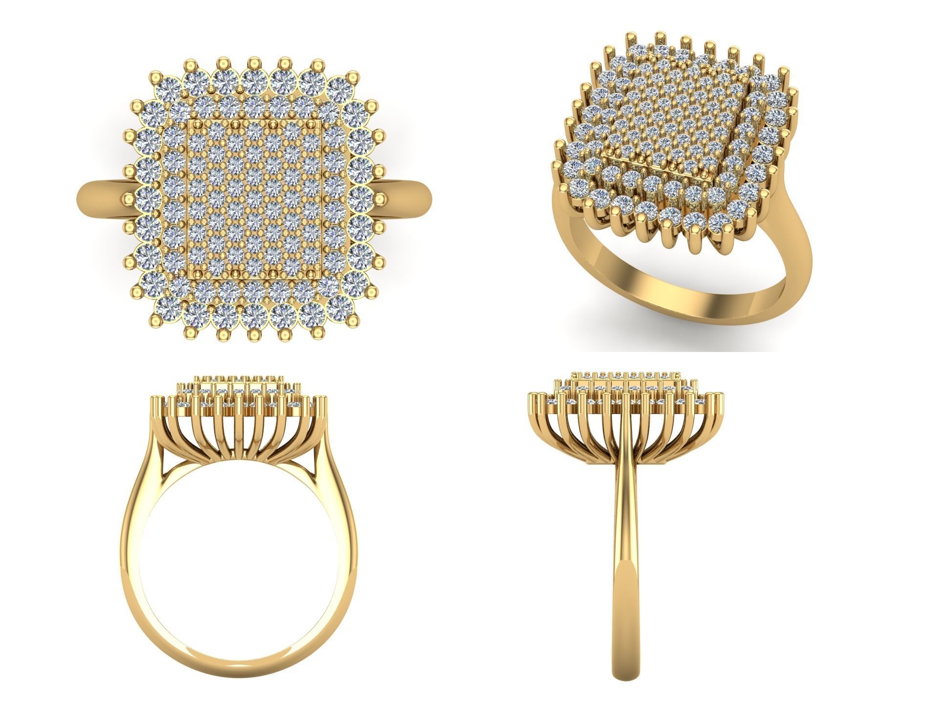 Ring kt46 3D print model_4