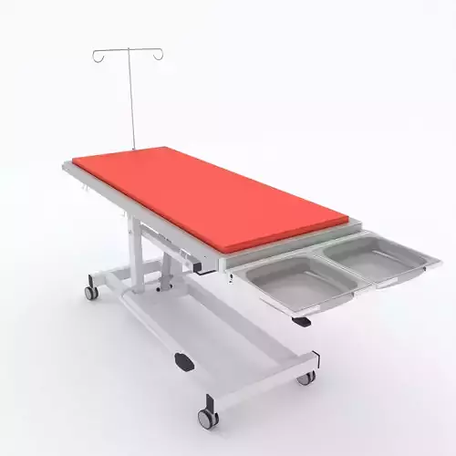 Veterinary Table Red