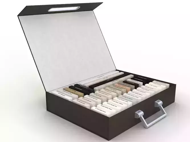 Sample box 3D model