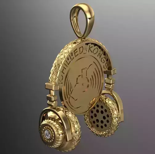  chilled kong headphone pendant