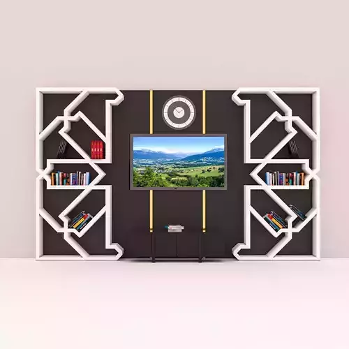 Moroccan library  3D model