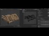 3D Catapult PBR - TOON Low-poly 3D model_1