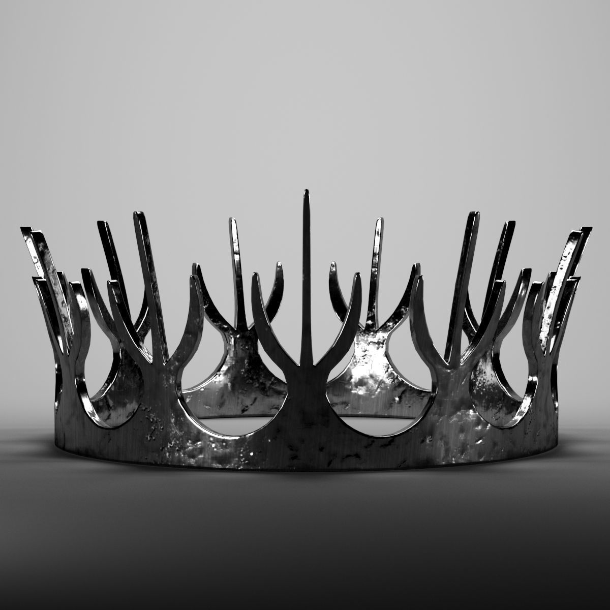 Dark Crown 3D model_4