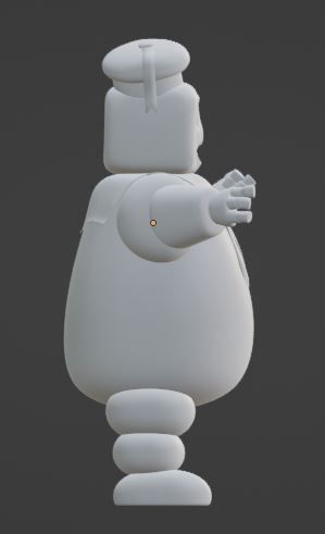 Stay Puft Marshmallow Man 3D print model_1