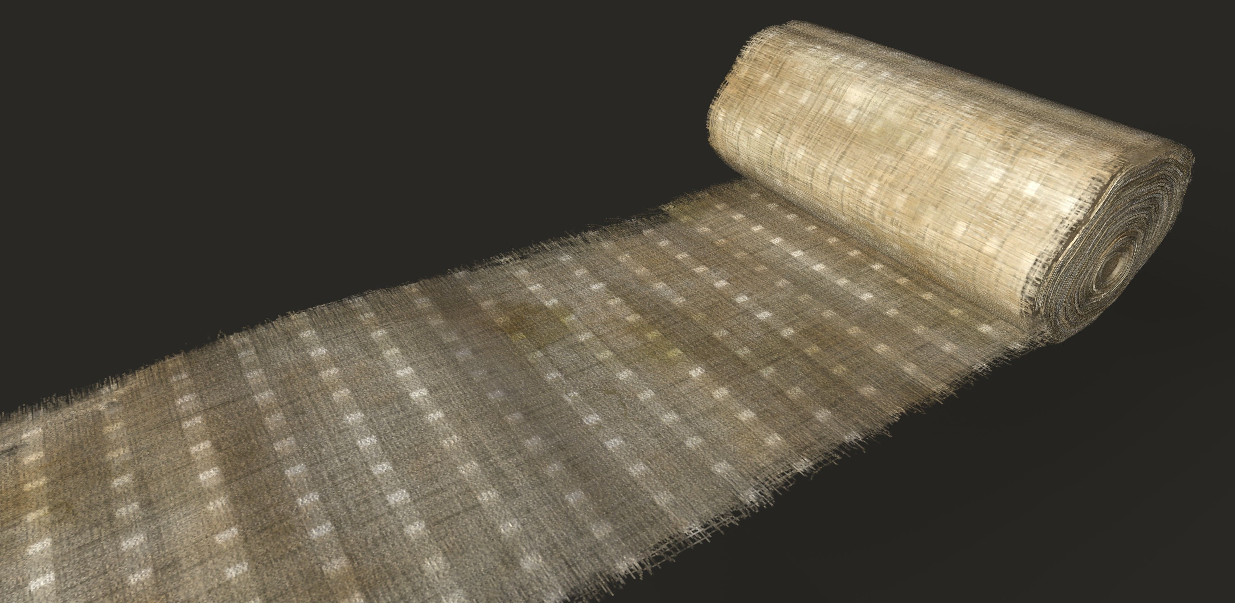 Old Bandage 3D model_3